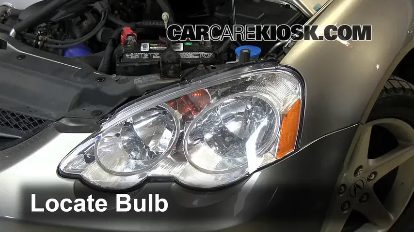 2002 Acura RSX Type-S 2.0L 4 Cyl. Lights Turn Signal - Front (replace bulb)